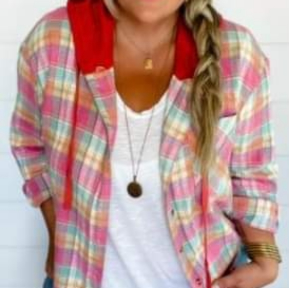 Awesome plaid hoodie by Blakeley - Picture 12 of 13